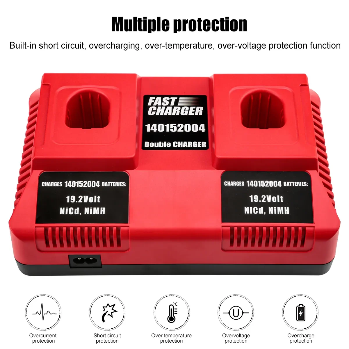 For Craftsman 19.2v Doul Port Battery Charger 2
