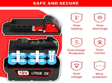 For Milwaukee M18 18v Battery (4)