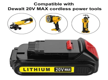 For Dewlat 20v Max Battery