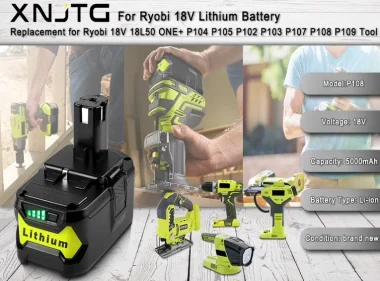 For Ryobi 18v Battery