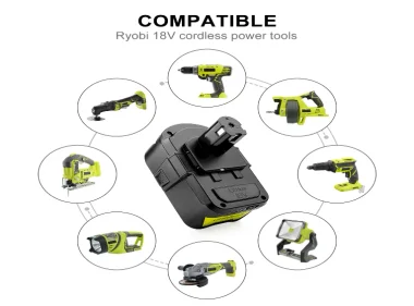 For Ryobi 18v Battery (2)