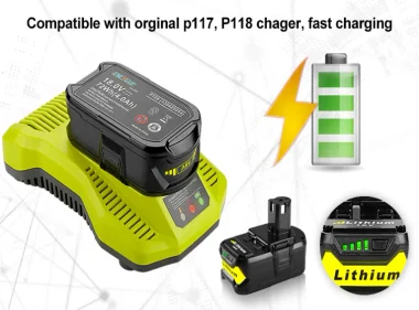 For Ryobi 18v Battery Charger
