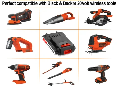 Black And Decker 20v Lithium Battery