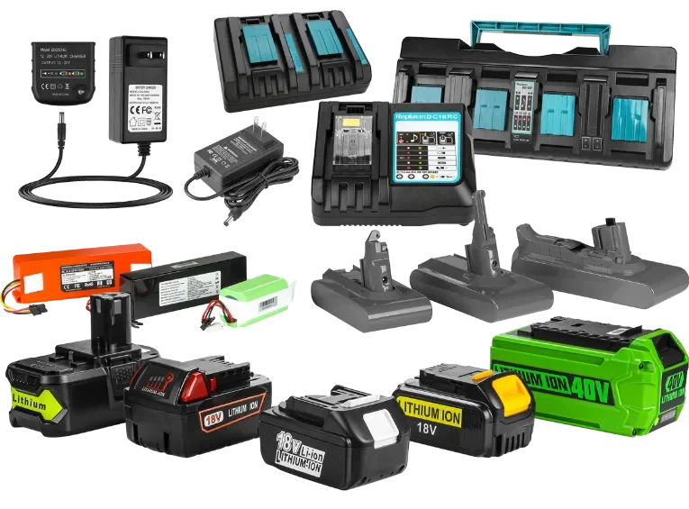 For Makita Milwaukee Bosch Dewalt Battery And Charger