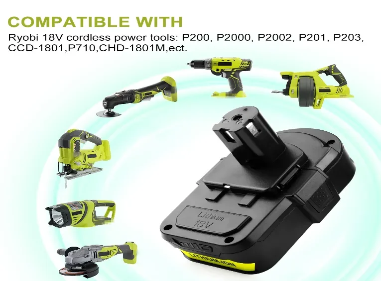 For Ryobi 18v Battery (6)