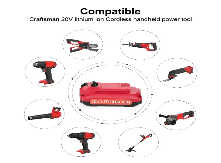 For Craftsman 20v Battery