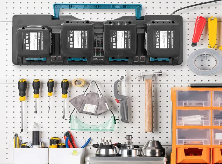 For Makita 14.4v 18v 4 Port Battery Charger 4