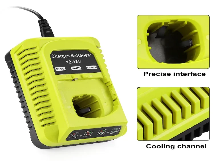 For Ryobi 18v Battery Charger 3