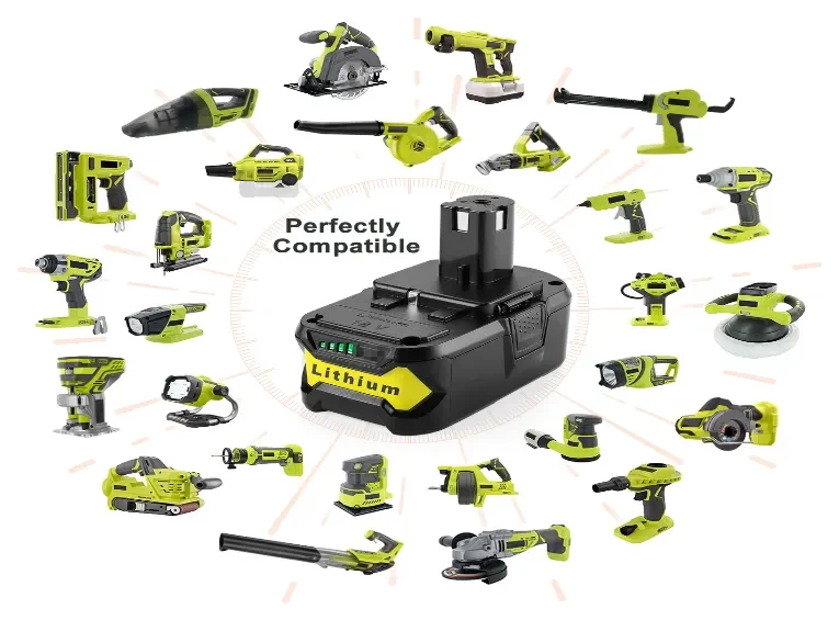 For Ryobi 18v Battery (9)