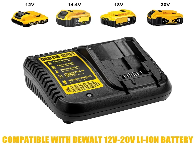 For Dewalt Battery Charger Dcb118