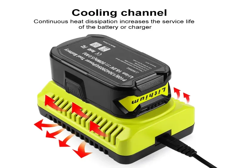 For Ryobi 18v Battery Charger 6